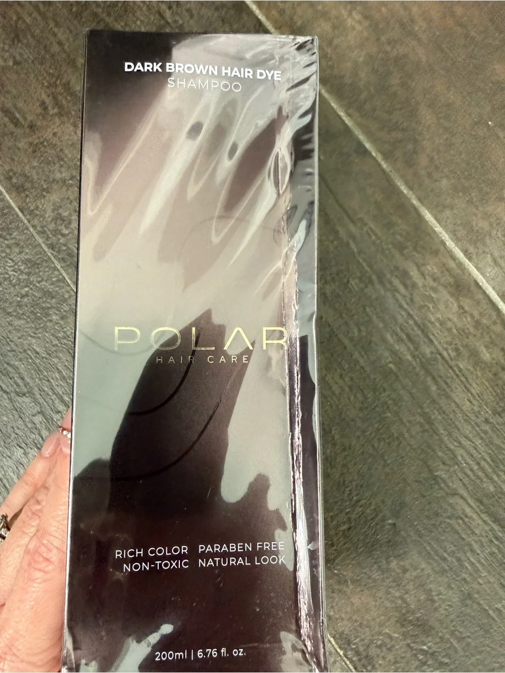 Polar Hair Care Dark Brown Hair Dye - Shade Shampoo